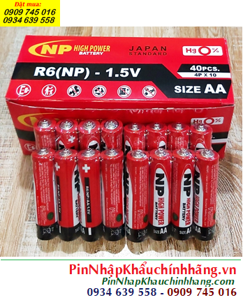 COMBO MUA 01HỘP=40viên Pin tiểu AA 1.5v HighPower R6(NP) chính hãng _Giá chỉ 69.000đ/ Hộp 40viên